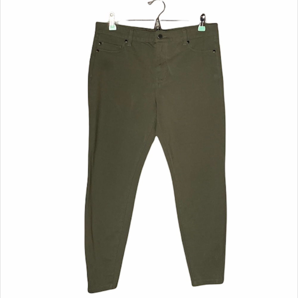 Liverpool Dark Green Skinny Jeggings Pants Size12‎